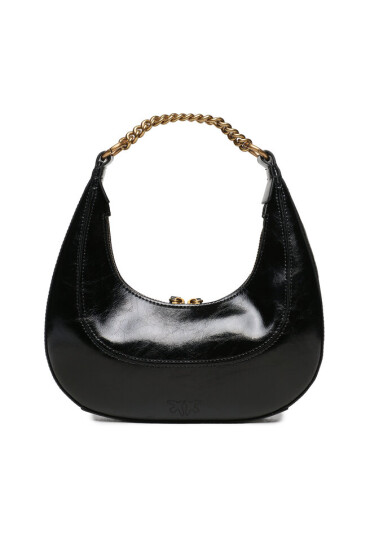Pinko Дамска чанта Brioche Hobo Mini AI 23-24 PLTT 101433 A106 Черен - Mera.bg