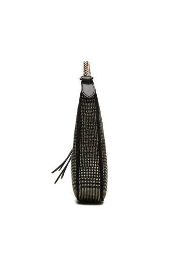 PINKO Дамска чанта Brioche Hobo Mini AI 23-24 PLTT 101433 A159 Черен - Mera.bg