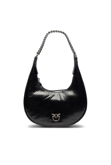 PINKO Дамска чанта Brioche Hobo Mini Al 23-24 PLTT 101433 A180 Черен - Mera.bg