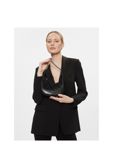 PINKO Дамска чанта Brioche Hobo Mini Al 23-24 PLTT 101433 A180 Черен - Mera.bg
