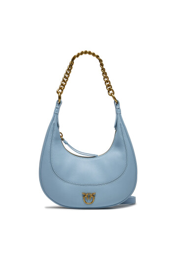 PINKO Дамска чанта Brioche Hobo Mini . PE 24 PLTT 101433 A0QO Светлосиньо - Mera.bg