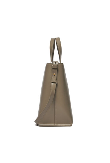 Pinko Дамска чанта Brioche Shopper AI 23-24 PLTT 101804 A106 Сив - Mera.bg