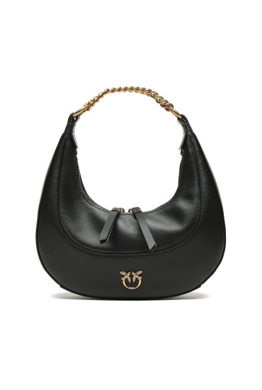 Pinko Дамска чанта Broiche Hobo Mini AI 23-24 PLTT 101433 A0QO Черен - Mera.bg