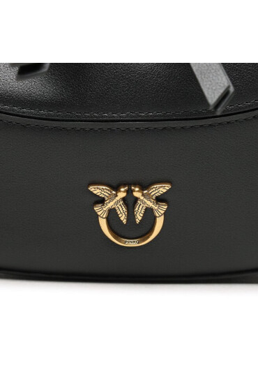 Pinko Дамска чанта Broiche Hobo Mini AI 23-24 PLTT 101433 A0QO Черен - Mera.bg
