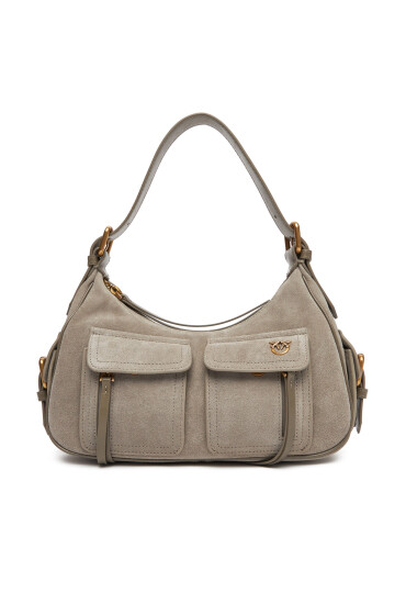 PINKO Дамска чанта Cargo Bag Classic PE 25 PLTT 102794 A29N Сив - Mera.bg