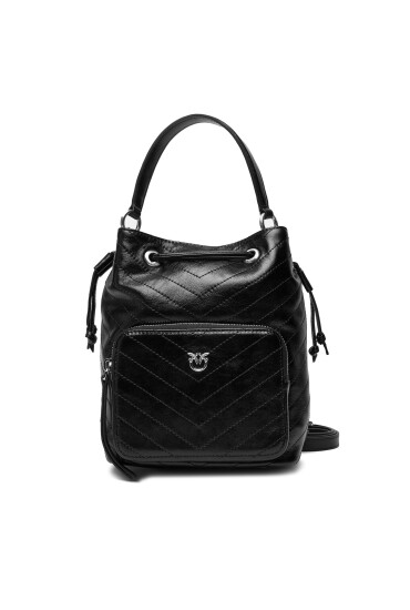 PINKO Дамска чанта Cargo Bucket Vitello Al 25-26 PLTT 105112 A2JC Черен - Mera.bg