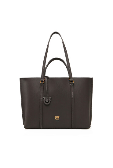 PINKO Дамска чанта Carrie Shopper Big AI 24-25 PLTT 102832 A1LF Кафяв - Mera.bg