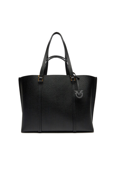 PINKO Дамска чанта Carrie Shopper Big PE 24 PLTT 102832 A1LF Черен - Mera.bg