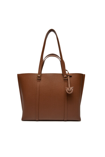 Pinko Дамска чанта Carrie Shopper Big PE 24 PLTT 102832 A1LF Кафяв - Mera.bg