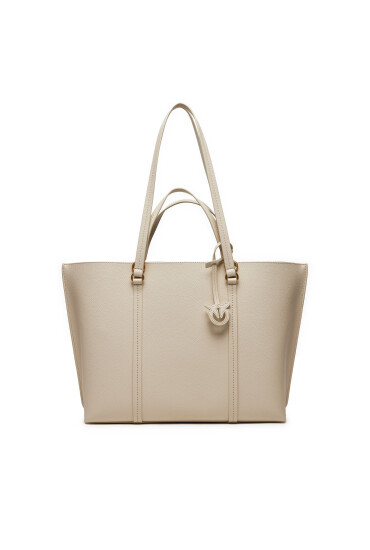 Pinko Дамска чанта Carrie Shopper Big PE 24 PLTT 102832 A1LF Екрю - Mera.bg