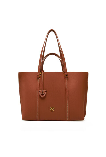PINKO Дамска чанта Carrie Shopper Big PE 25 PLTT 102832 A1LF Кафяв - Mera.bg