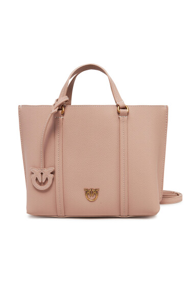 PINKO Дамска чанта Carrie Shopper Classic AI 24-25 PLTT 102833 A1LF Розов - Mera.bg