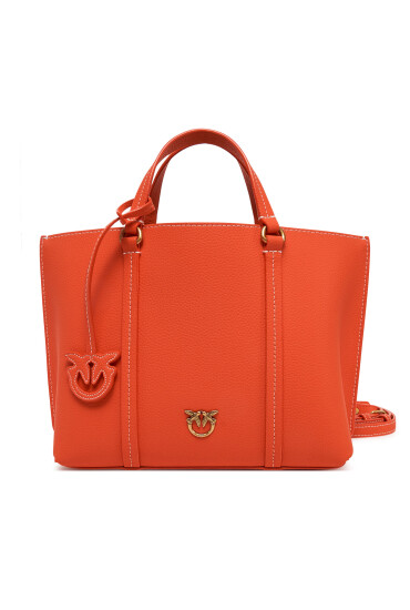PINKO Дамска чанта Carrie Shopper Classic AI 24-25 PLTT 102833 Червен - Mera.bg