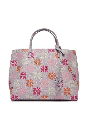 PINKO Дамска чанта Carrie Shopper Classic PE 24 PLTT 102833 A1EM Виолетов - Mera.bg