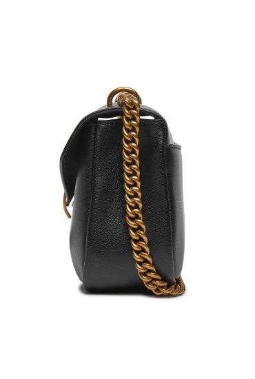 Pinko Дамска чанта Cupido Baguette 101750 A0Q0 Nero/Antique Gold Z99Q - Mera.bg