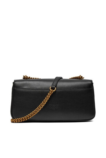 Pinko Дамска чанта Cupido Baguette 101750 A0Q0 Nero/Antique Gold Z99Q - Mera.bg