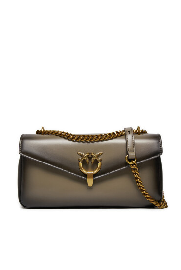 Pinko Дамска чанта Cupido Baguette 101750 A17X Noce/Antique Gold I68Q - Mera.bg