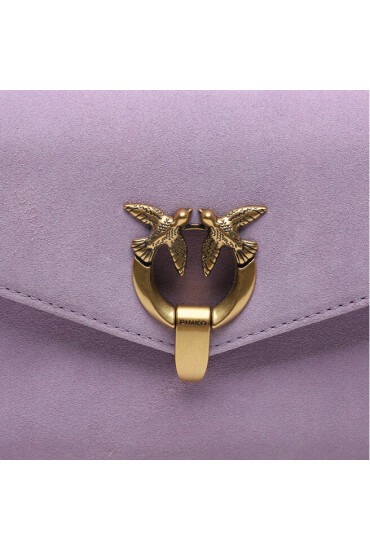 Pinko Дамска чанта Cupido Baguette . AI 23-24 PLTT 101750 A0F6 Lilla Y48Q - Mera.bg