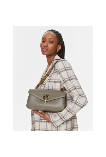 Pinko Дамска чанта Cupido Baguette . AI 23-24 PLTT 101750 A0Q0 Beige I68Q - Mera.bg