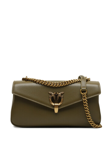 Pinko Дамска чанта Cupido Baguette . AI 23-24 PLTT 101750 A0Q0 Каки - Mera.bg