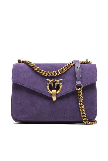Pinko Дамска чанта Cupido Messenger Classic AI 23-24 PLTT 101512 A0F6 Виолетов - Mera.bg