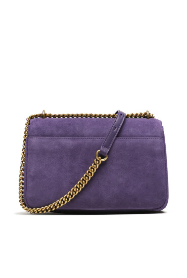 Pinko Дамска чанта Cupido Messenger Classic AI 23-24 PLTT 101512 A0F6 Виолетов - Mera.bg