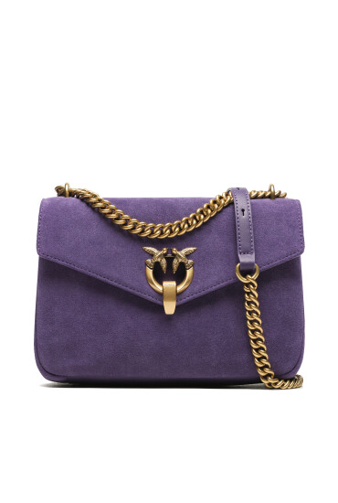 Pinko Дамска чанта Cupido Messenger Classic AI 23-24 PLTT 101512 A0F6 Виолетов - Mera.bg