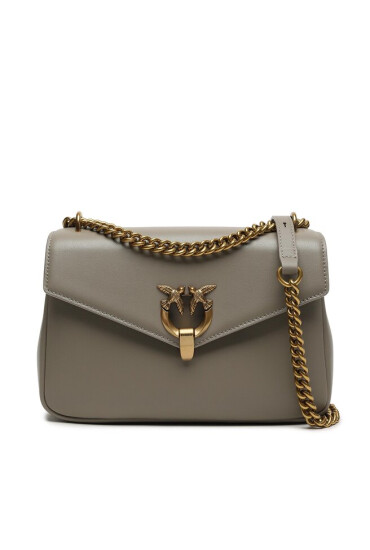 Pinko Дамска чанта Cupido Messenger Classic AI 23-24 PLTT 101512 A0QO Beige I68Q - Mera.bg