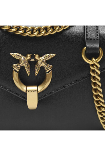 PINKO Дамска чанта Cupido Messenger Mini AI 23-24 PCPL 101749 A0QO Черен - Mera.bg
