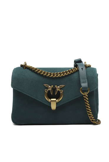Pinko Дамска чанта Cupido Messenger Mini . AI 23-24 PLTT 101749 A0F6 Petrolio P X36Q - Mera.bg