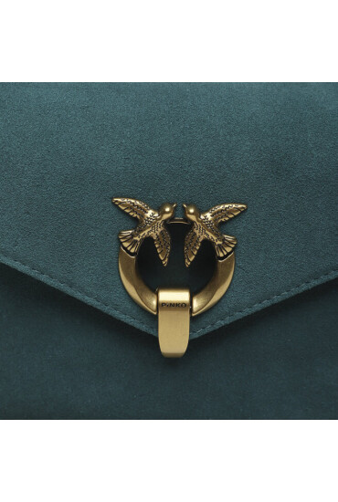 Pinko Дамска чанта Cupido Messenger Mini . AI 23-24 PLTT 101749 A0F6 Petrolio P X36Q - Mera.bg