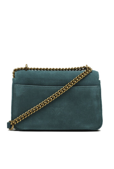 Pinko Дамска чанта Cupido Messenger Mini . AI 23-24 PLTT 101749 A0F6 Petrolio P X36Q - Mera.bg