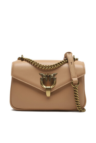 Pinko Дамска чанта Cupido Messenger Mini . AI 23-24 PLTT 101749 A0Q0 Light Brow C71Q - Mera.bg