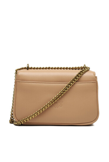 Pinko Дамска чанта Cupido Messenger Mini . AI 23-24 PLTT 101749 A0Q0 Light Brow C71Q - Mera.bg