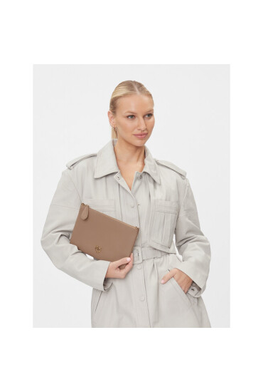 PINKO Дамска чанта Flat Classic AI 23-24 PCPL 100455 A0F1 Бежов - Mera.bg