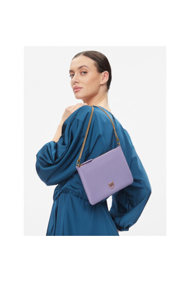 Pinko Дамска чанта Flat Classic . AI 23-24 PCPL 100455 A0F1 Lilla Y48Q - Mera.bg