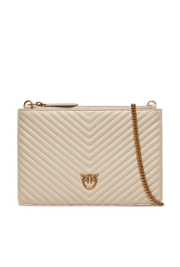 Pinko Дамска чанта Flat Classic PE 24 PCPL 100455 A0GK Бежов - Mera.bg