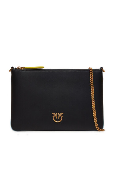 Pinko Дамска чанта Flat Classic PE 24 PCPL 100455 A1K1 Черен - Mera.bg
