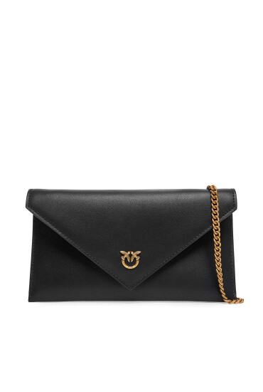 PINKO Дамска чанта Flat Purse Mini AI 25-26 PCPL 105347 A0F1 Черен - Mera.bg