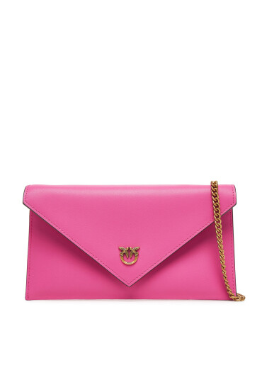 PINKO Дамска чанта Flat Purse Mini AI 25-26 PCPL 105347 A0F1 Розов - Mera.bg