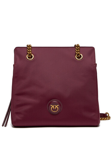 Pinko Дамска чанта Gate Shopper AI 23-24 PLTT 101528 A11Q Бордо - Mera.bg