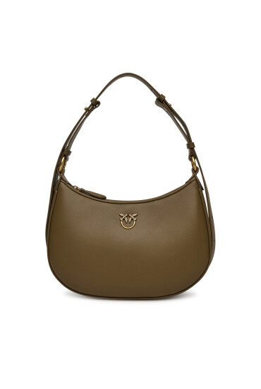 PINKO Дамска чанта Half Moon Mini AI 23-24 PLTT 101523 A11Q Кафяв - Mera.bg