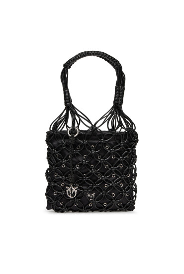 PINKO Дамска чанта Handbag Mini Pe 25 Pltt 105165 A2LA Черен - Mera.bg