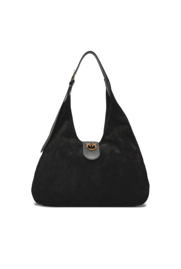 PINKO Дамска чанта Hobo Big PE 24 PLTT 102785 A0YG Черен - Mera.bg