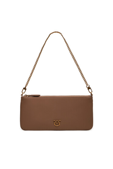 PINKO Дамска чанта Horizontal Flat AI 24-25- PCPL 102747 A0F1 Кафяв - Mera.bg