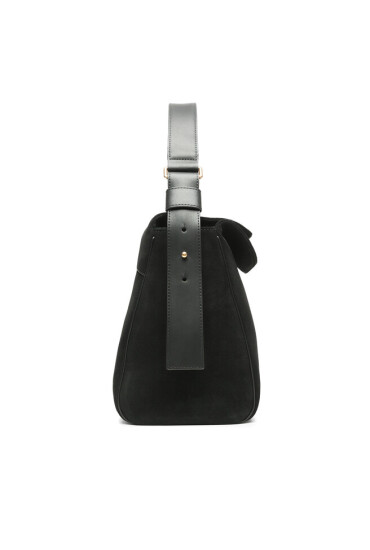 Pinko Дамска чанта Leaf Hobo Big AI 23-24 PLTT 101705 A0F6 Nero/Antique Gold Z99Q - Mera.bg