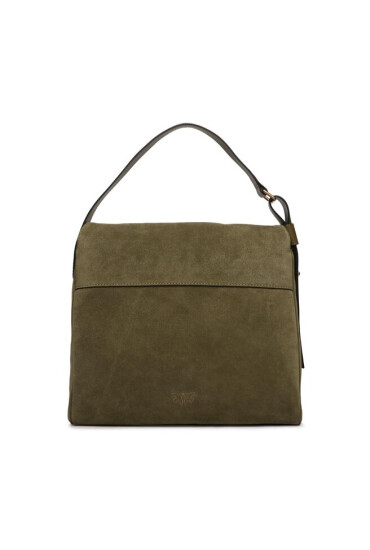 Pinko Дамска чанта Leaf Hobo Big AI 23-24 PLTT 101705 AF6 Зелен - Mera.bg