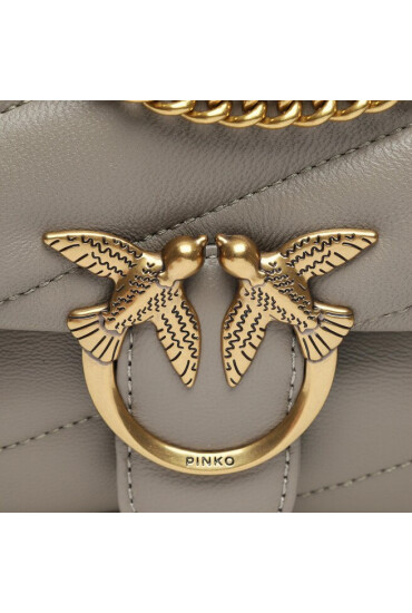 Pinko Дамска чанта Love Baby Puff C AI 23-24 PLTT 100040 A0F2 Beige I68Q - Mera.bg