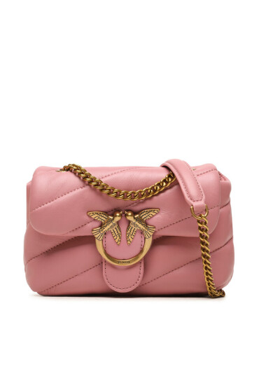 Pinko Дамска чанта Love Baby Puff C AI 23-24 PLTT 100040 A0F2 Bubble Pink P66Q - Mera.bg