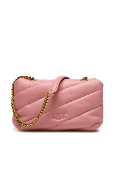 Pinko Дамска чанта Love Baby Puff C AI 23-24 PLTT 100040 A0F2 Bubble Pink P66Q - Mera.bg